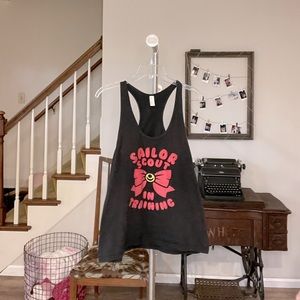 Sailor scout in training tank
